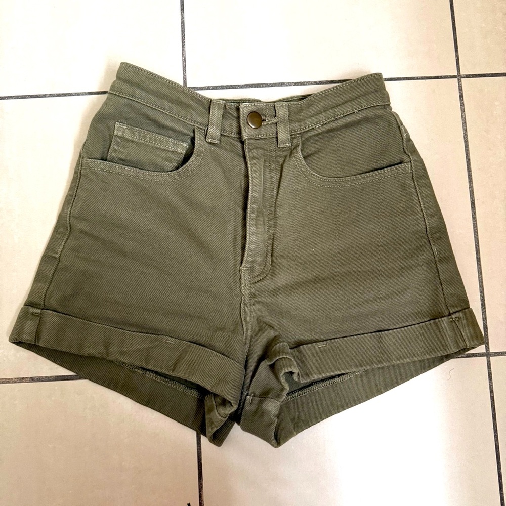 American Apparel Jean shorts. 24/25.